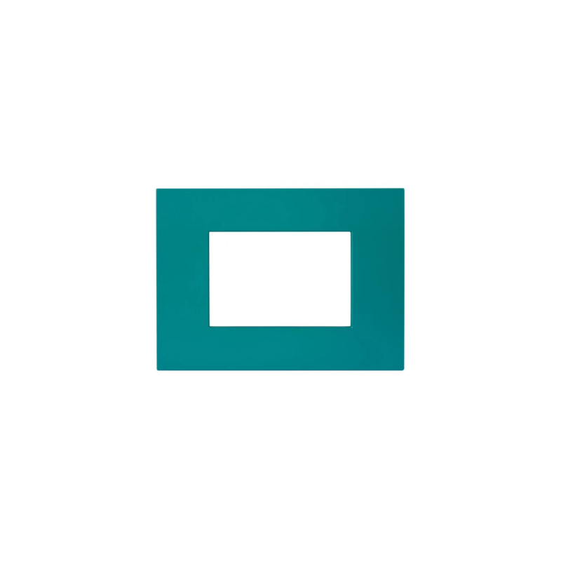 PLAQUE SMART EASY 44 RECTANGULAIRE TURQUOISE MAT 3 MODULES|sfh|7b18dbc19c2f|