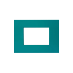 PLAQUE SMART EASY 44 RECTANGULAIRE TURQUOISE MAT 3 MODULES|sfh|27740111b449|