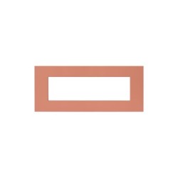 PLAQUE SMART EASY 44 RECTANGULAIRE TERRACOTTA MAT 7 MODULES|sfh|3b2fac383460|