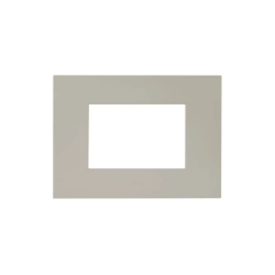 PLAQUE SMART EASY 44 RECTANGULAIRE GRIS TOURTERELLE MAT 3 MODULES|sfh|711169f41ecb|