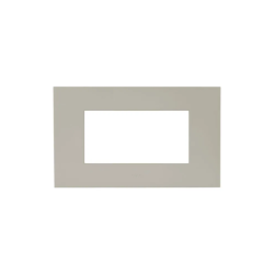 PLAQUE SMART EASY 44 RECTANGULAIRE GRIS TOURTERELLE MAT 4 MODULES|sfh|cb01d27b206b|