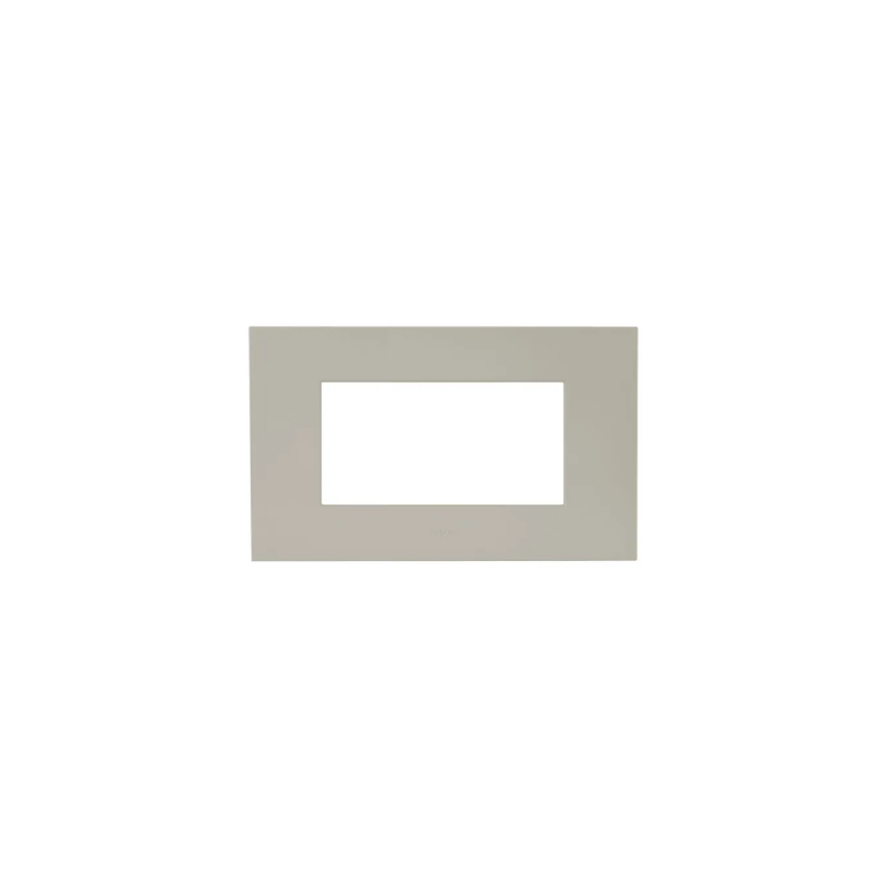PLAQUE SMART EASY 44 RECTANGULAIRE GRIS TOURTERELLE MAT 4 MODULES|sfh|cb01d27b206b|