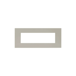 PLAQUE SMART EASY 44 RECTANGULAIRE GRIS TOURTERELLE MAT 7 MODULES|sfh|8735c15a4f71|