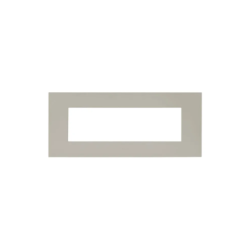 PLAQUE SMART EASY 44 RECTANGULAIRE GRIS TOURTERELLE MAT 7 MODULES|sfh|71c5d7de138c|