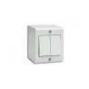 BOITE APPARENTE 2 MODULES S45 BLANC|sfh|5e74c132f0da|
