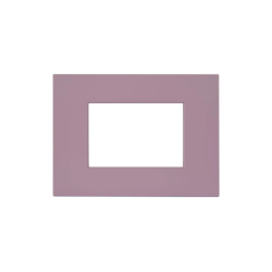 PLAQUE SMART EASY 44 RECTANGULAIRE VIOLET MAT 3 MODULES|sfh|8cead9559bd0|