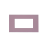PLAQUE SMART EASY 44 RECTANGULAIRE VIOLET MAT 4 MODULES|sfh|d9dfb595baa5|