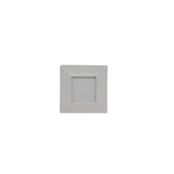 PLAQUE CUBICA 44 CARRÉE BLANC 2 MODULES|sfh|180140fbf3ec|