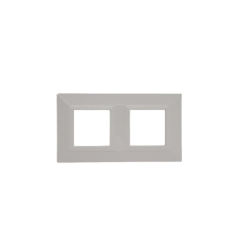 PLAQUE CUBICA 44 CARRÉE BLANC 2+2 MODULES|sfh|a286f692f52e|