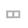 PLAQUE CUBICA 44 CARRÉE BLANC 2+2 MODULES|sfh|a286f692f52e|