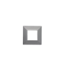 PLAQUE CUBICA 44 CARRÉE GRIS 2 MODULES|sfh|0a37054511c5|