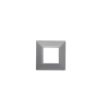 PLAQUE CUBICA 44 CARRÉE GRIS 2 MODULES|sfh|514d5d71d6bb|