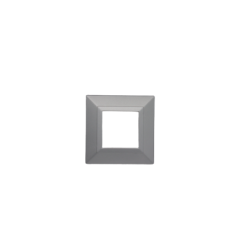 PLAQUE CUBICA 44 CARRÉE GRIS 2 MODULES|sfh|39bb2b145f49|