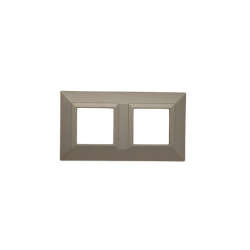 PLAQUE CUBICA 44 CARRÉE CHAMPAGNE 2+2 MODULES|sfh|cc7134fb34e9|