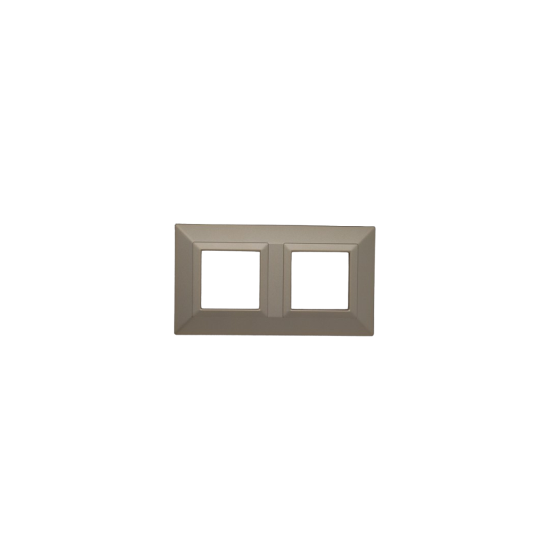 PLAQUE CUBICA 44 CARRÉE CHAMPAGNE 2+2 MODULES|sfh|cc7134fb34e9|
