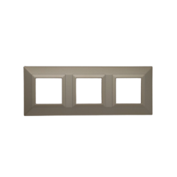 PLAQUE CUBICA 44 CARRÉE CHAMPAGNE 2+2+2 MODULES|sfh|0e162a5063e8|
