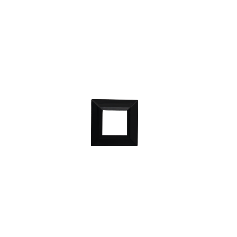 PLAQUE CUBICA 44 CARRÉE NOIR 2 MODULES|sfh|be4974f2a675|