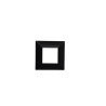 PLAQUE CUBICA 44 CARRÉE NOIR 2 MODULES|sfh|a4e68f520206|