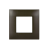 PLAQUE YOUNG 44 CARRÉE BRONZE MAT 2 MODULES|sfh|ef8f8bf9290d|