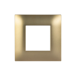 PLAQUE YOUNG 44 CARRÉE DORÉ MAT 2 MODULES|sfh|8d4811e4d209|