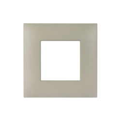 PLAQUE YOUNG 44 CARRÉE BEIGE MAT 2 MODULES|sfh|24f7fe166685|