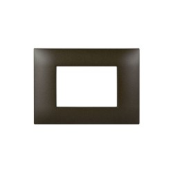 PLAQUE YOUNG 44 RECTANGULAIRE BRONZE MAT 3 MODULES|sfh|7d604e55da14|
