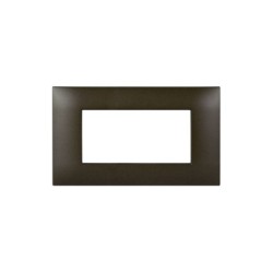 PLAQUE YOUNG 44 RECTANGULAIRE BRONZE MAT 4 MODULES|sfh|a70737220ff7|