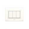 PLAQUES NOVA 45 RECTANGULAIRE BLANC 3 MODULES|sfh|1547a4c64e33|