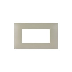 PLAQUE YOUNG 44 RECTANGULAIRE BEIGE MAT 4 MODULES|sfh|312135acebf5|