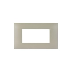 PLAQUE YOUNG 44 RECTANGULAIRE BEIGE MAT 4 MODULES|sfh|d06baa30515c|