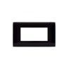 PLAQUE YOUNG 44 RECTANGULAIRE NOIR ABSOLU 4 MODULES|sfh|e1a31435ee03|