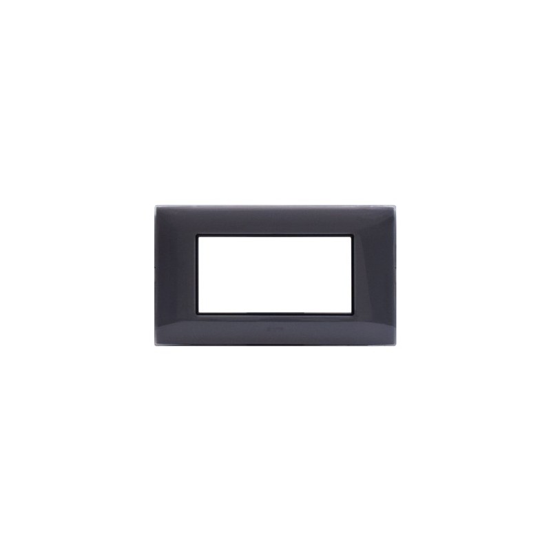 PLAQUE YOUNG 44 RECTANGULAIRE GRIS CENDRÉ 4 MODULES|sfh|8816740bb71c|