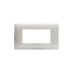 PLAQUE YOUNG 44 RECTANGULAIRE BLANC 3D 4 MODULES|sfh|5213ff7154b3|