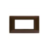 PLAQUE YOUNG 44 RECTANGULAIRE MARRON 4 MODULES|sfh|5528f5de16fb|
