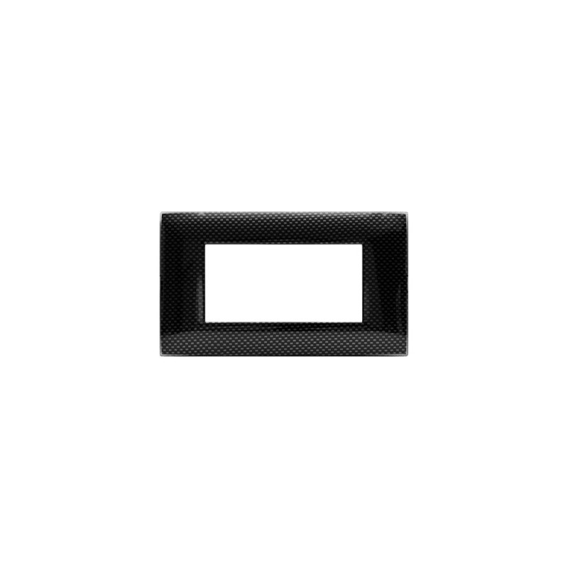 PLAQUE YOUNG 44 RECTANGULAIRE CHARBON FONCÉ 4 MODULES|sfh|28ecaa9260b3|