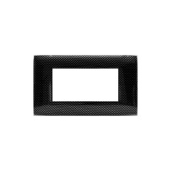 PLAQUE YOUNG 44 RECTANGULAIRE CHARBON FONCÉ 4 MODULES|sfh|f897735cba6c|