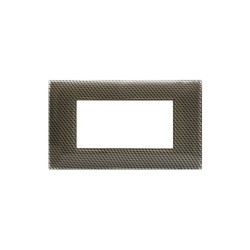 PLAQUE YOUNG 44 RECTANGULAIRE CARBONE CLAIRE 4 MODULES|sfh|baf1b06d096e|