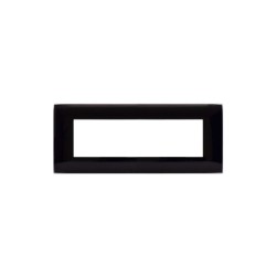 PLAQUE YOUNG 44 RECTANGULAIRE NOIR ABSOLU 7 MODULES|sfh|a68bcc9ed1d3|