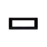 PLAQUE YOUNG 44 RECTANGULAIRE NOIR ABSOLU 7 MODULES|sfh|a1af7e98c88e|