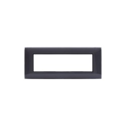 PLAQUE YOUNG 44 RECTANGULAIRE GRIS CENDRÉ 7 MODULES|sfh|258079ff56e9|