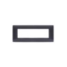 PLAQUE YOUNG 44 RECTANGULAIRE GRIS CENDRÉ 7 MODULES|sfh|258079ff56e9|