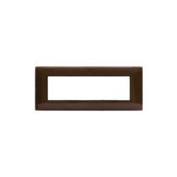 PLAQUE YOUNG 44 RECTANGULAIRE MARRON 7 MODULES|sfh|8d0852541b47|