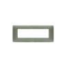 PLAQUE YOUNG 44 RECTANGULAIRE VERT SAUGE 7 MODULES|sfh|fc28e7b722f0|