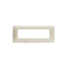 PLAQUE YOUNG 44 RECTANGULAIRE IVOIRE 7 MODULES|sfh|902f6bb74672|