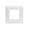 PLAQUE YOUNG 44 CARRÉE BLANC TOTAL 2 MODULES|sfh|db83514b9476|