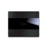 PLAQUE TOUCH 44 RECTANGULAIRE POUR PRISE COULISSANTE ALUMUNIUM ANTHRACITE BROSSE|sfh|b6acc458e6ec|