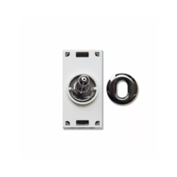 Commande à double interrupteur à bascule, NEW STYLE CHROME 44|sfh|7065703cdddf|