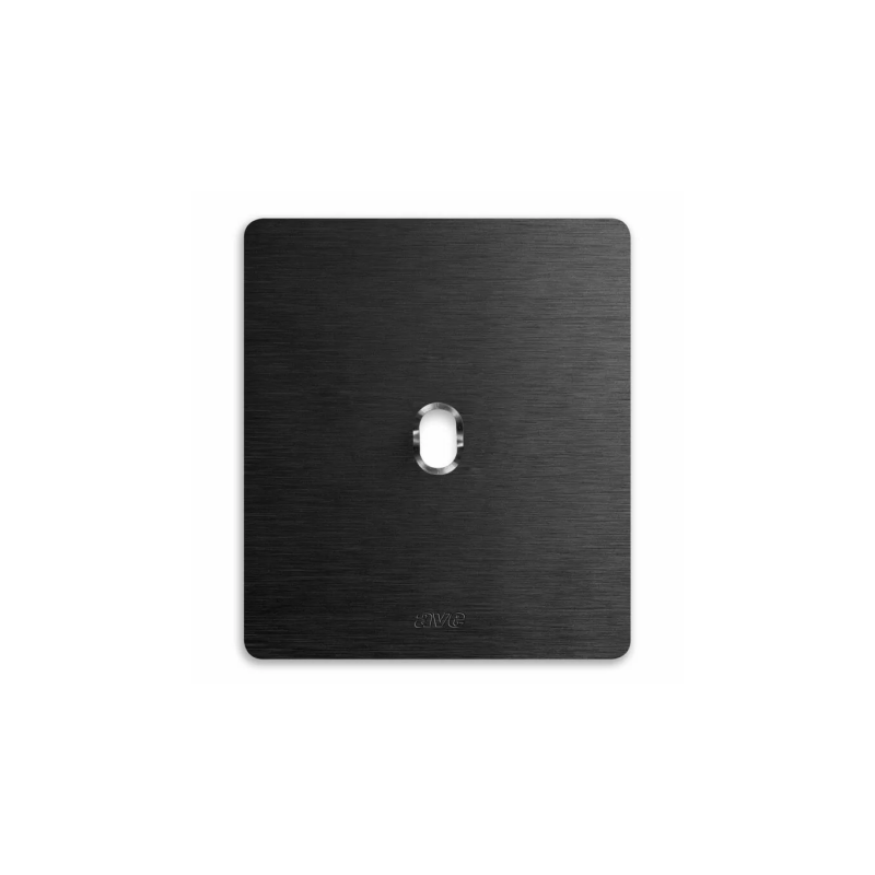 PLAQUE NEW STYLE 44 CARREE ALUMUNIUM ANTHRACITE BROSSÉ 2 MODULES 1 COMMANDE|sfh|5ab7c973c141|