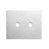 PLAQUE NEW STYLE 44 RECTANGULAIRE CORIAN BLANC 3 MODULES 2 COMMANDES|sfh|42a4729bd19b|