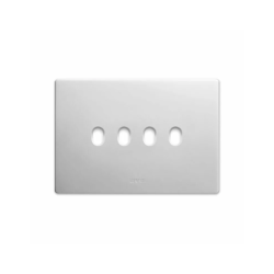 PLAQUE NEW STYLE 44 RECTANGULAIRE CORIAN BLANC 4 MODULES 4 COMMANDES|sfh|fd81c5e37319|